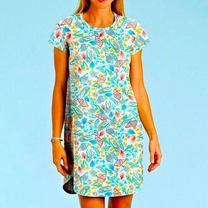 COPY - FRESH PRODUCE White KYLIE Turtle Cove Dress Large LAST ONE!